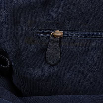 Coccinelle Vintage Ledertasche Made in Italy 48cm – Marineblau