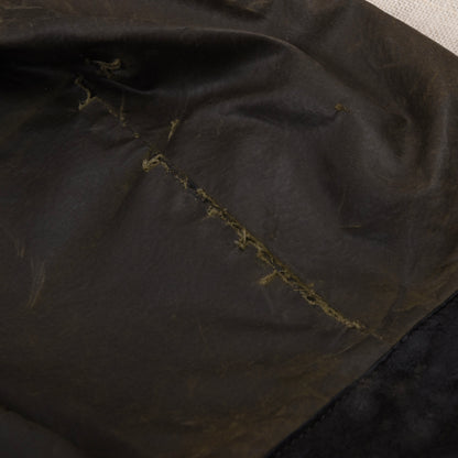 Vintage L'esquimau International Waxedjacke Made in France Gr. 52 - Grün
