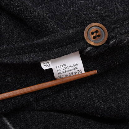 Grasegger Wollstrickjacke/Trachtenweste Größe 50 ca. 55cm - Grau