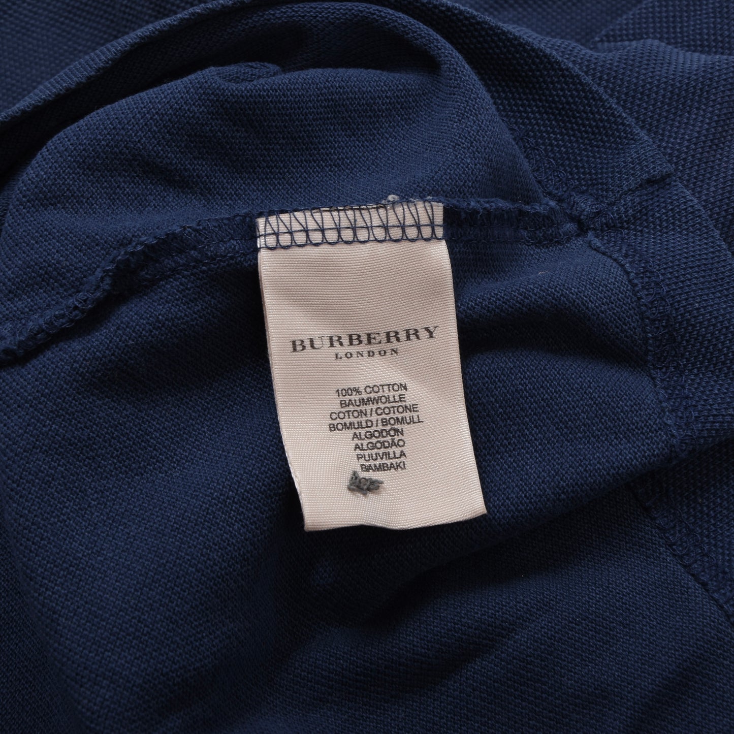 Burberry London 3x Polo Shirts Size S ca. 47-55cm - Blue/Yellow/Navy