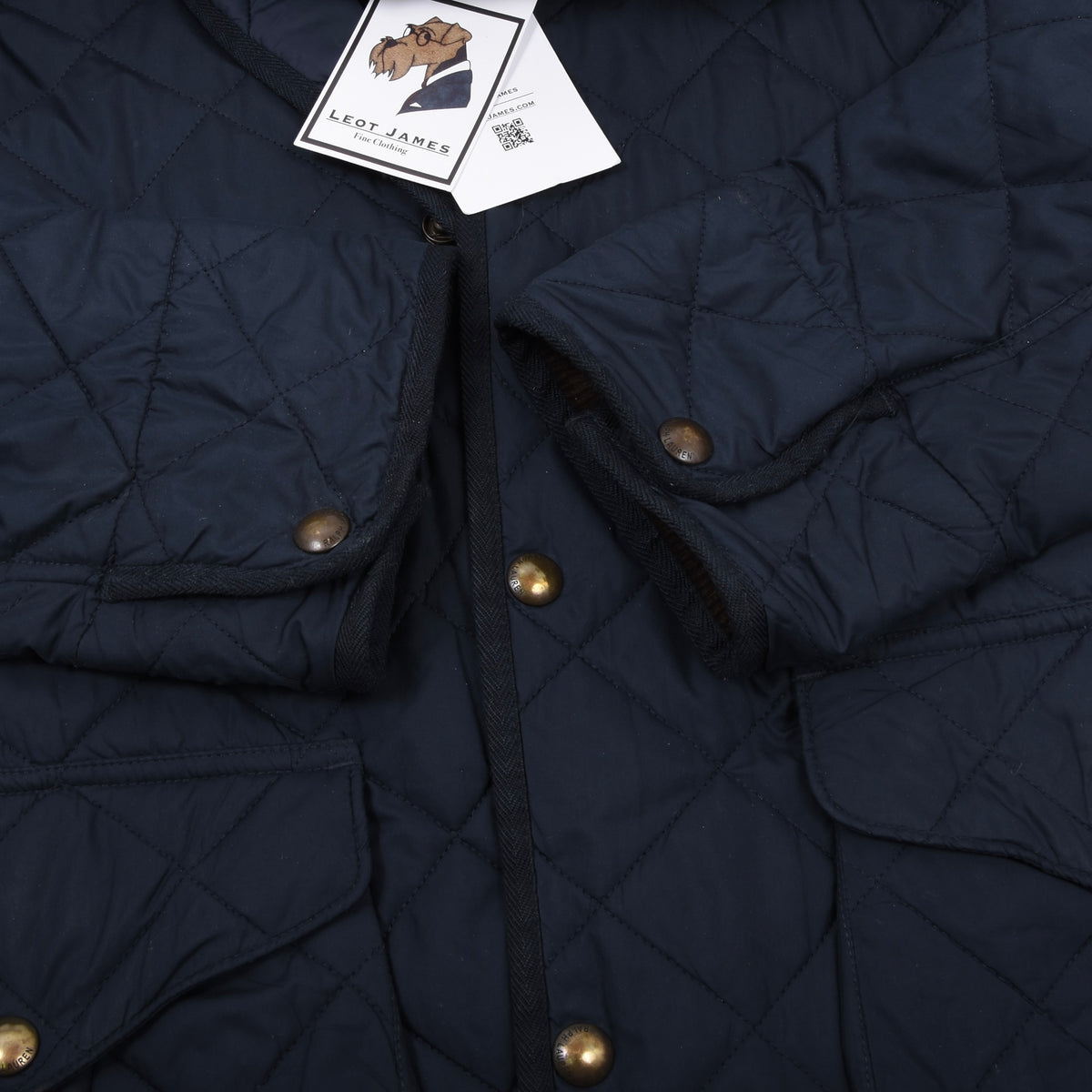Polo Ralph Lauren Steppjacke Gr. L - Marineblau