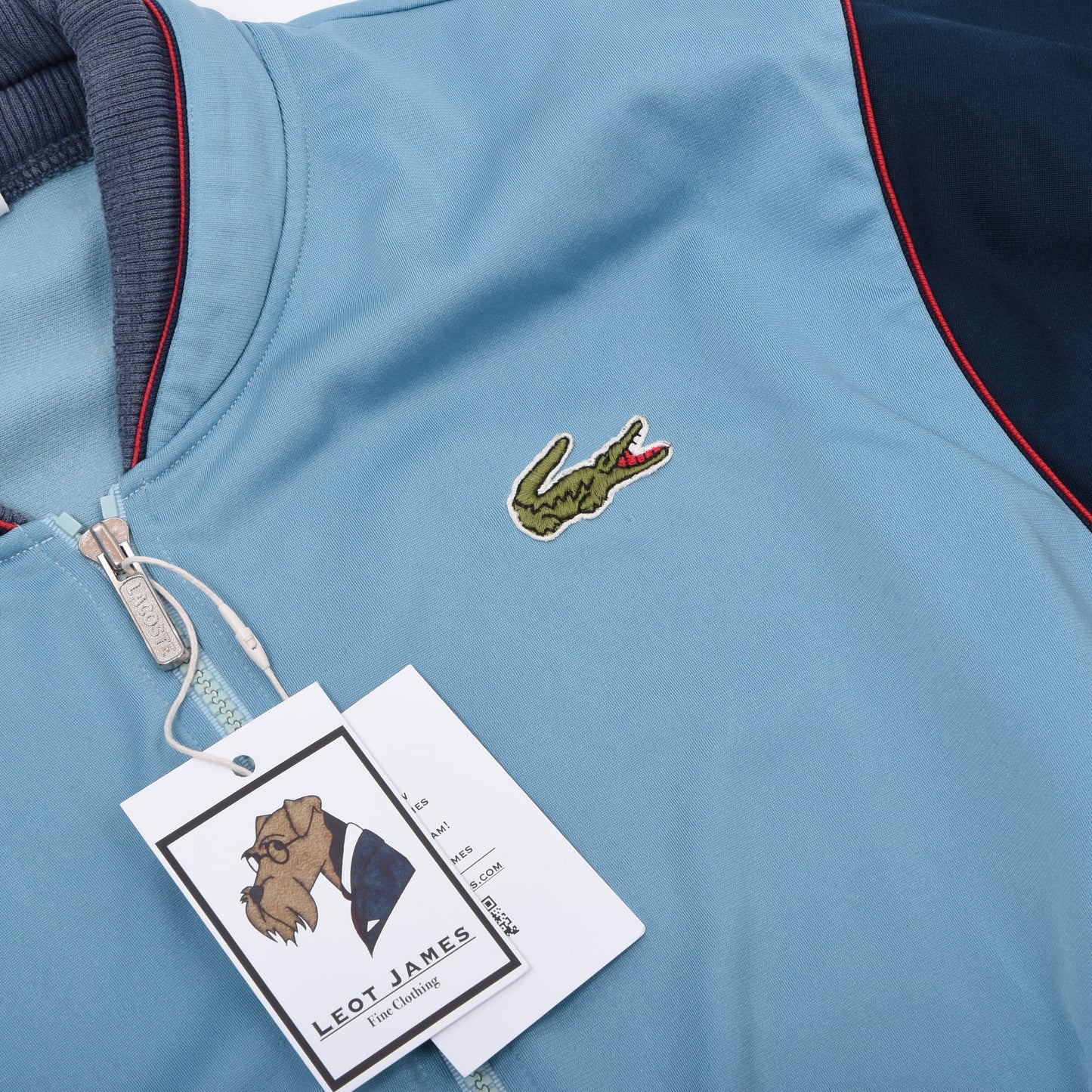 Vintage Lacoste Made in France Track Suit  Chest ca. 65cm - Blue