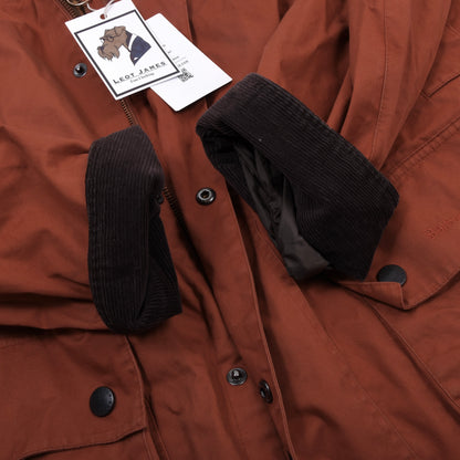 Barbour A973 Lightweight Beaufort Jacke Gr. XL - Orange
