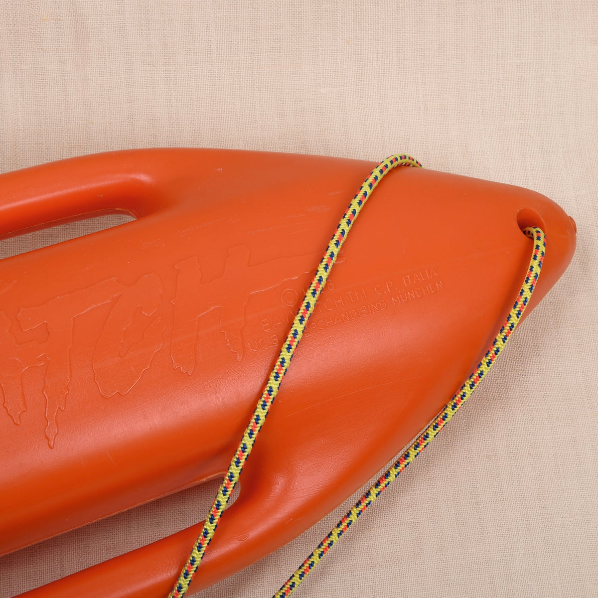 Vintage Baywatch 1996 Official Rettungsboje Made in Italy - Orange