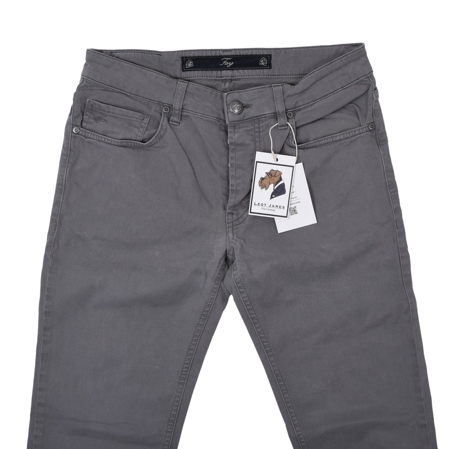Fay Jeans/5 Pocket Pants Size 32 ca. 40cm - Grey