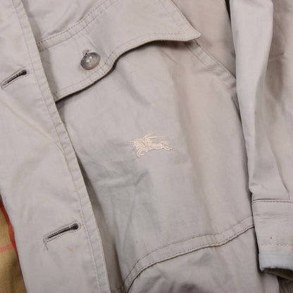 Vintage Burberrys Blouson/Jacke Gr. 52 Made in Spain - Beige-Grau