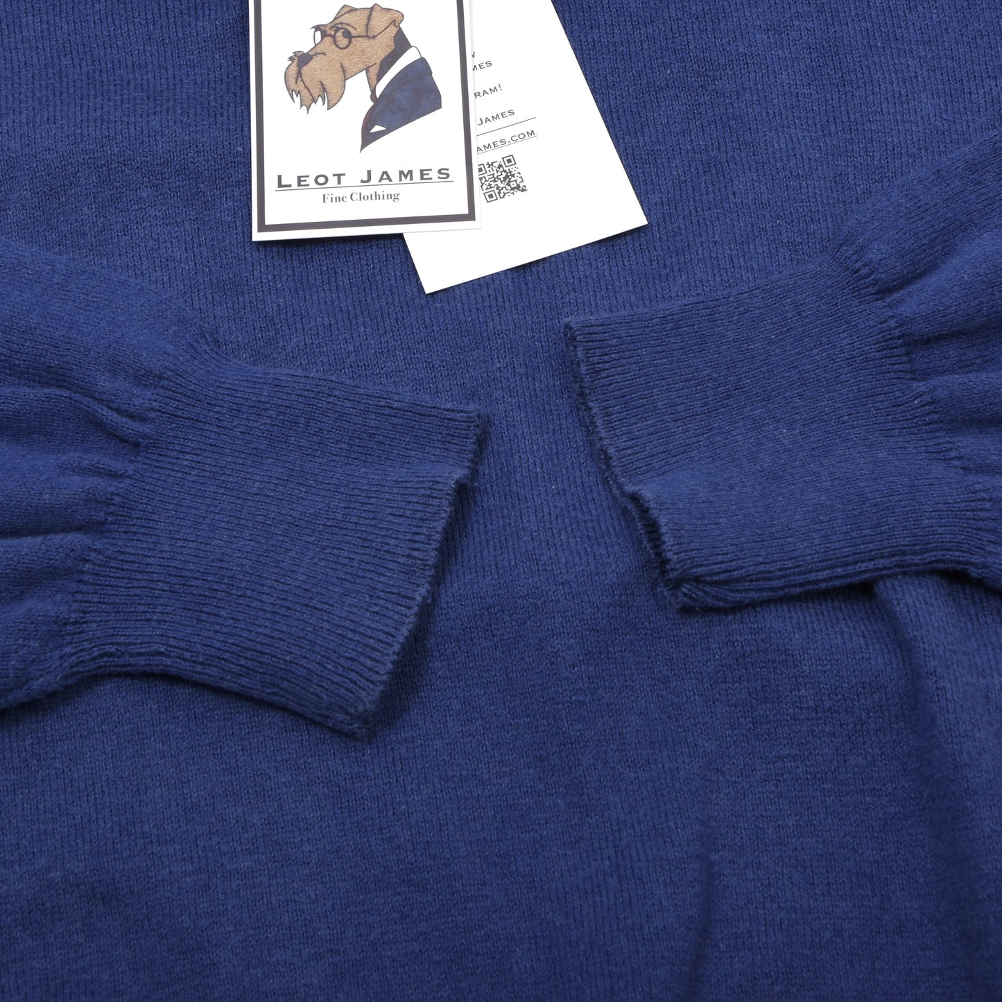 Peter Millar für The Royal Dublin GC Baumwoll-/Kaschmirpullover Größe XL Brust 63cm – Blau