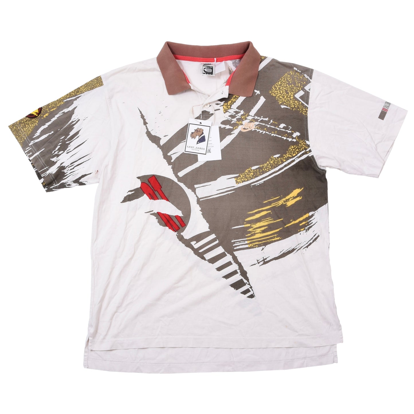 Vintage Nike Challenge Court Polo Shirt ca. 57cm