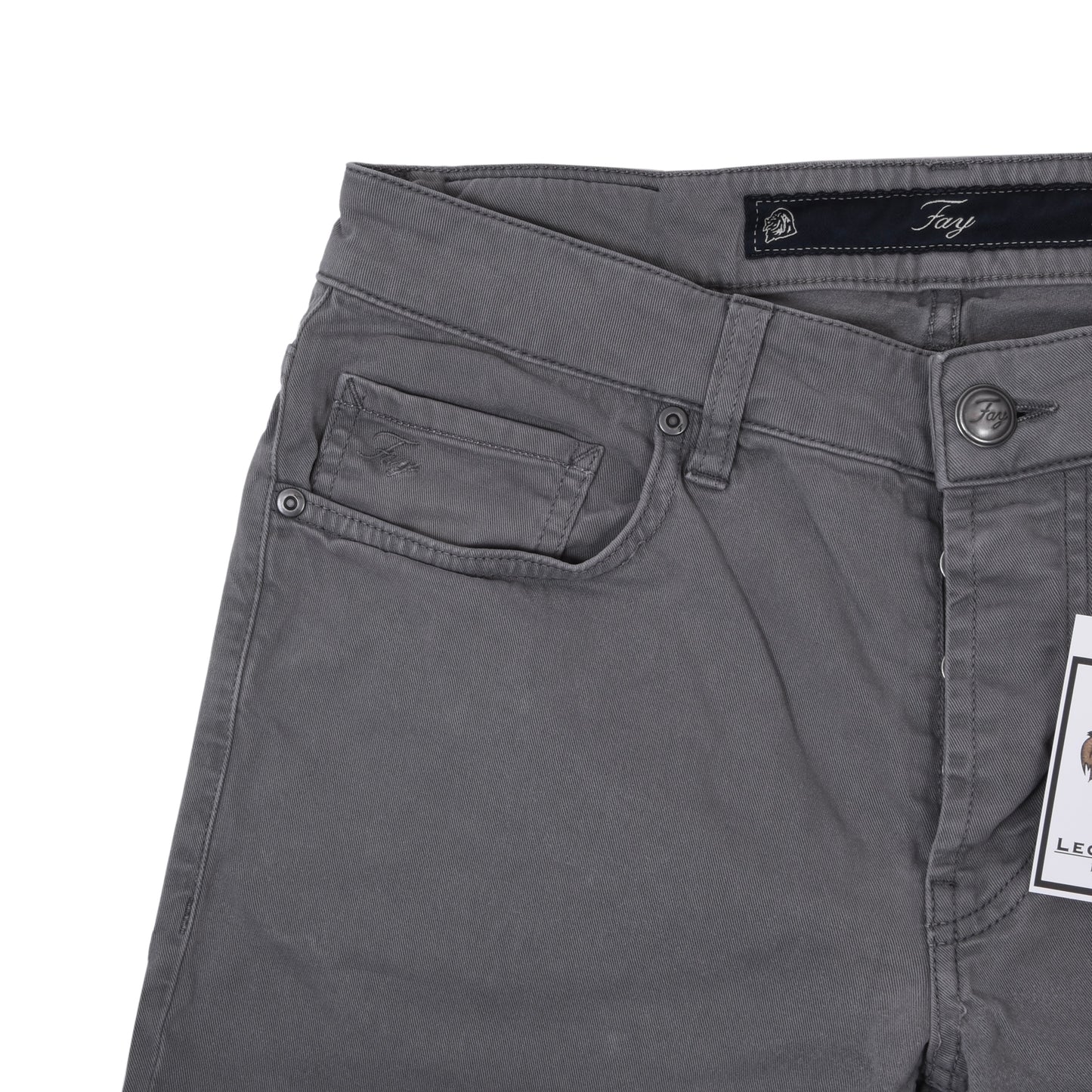 Fay Jeans/5 Pocket Pants Size 32 ca. 40cm - Grey