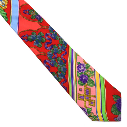 Vintage Gianni Versace Seide Krawatte – 1990er