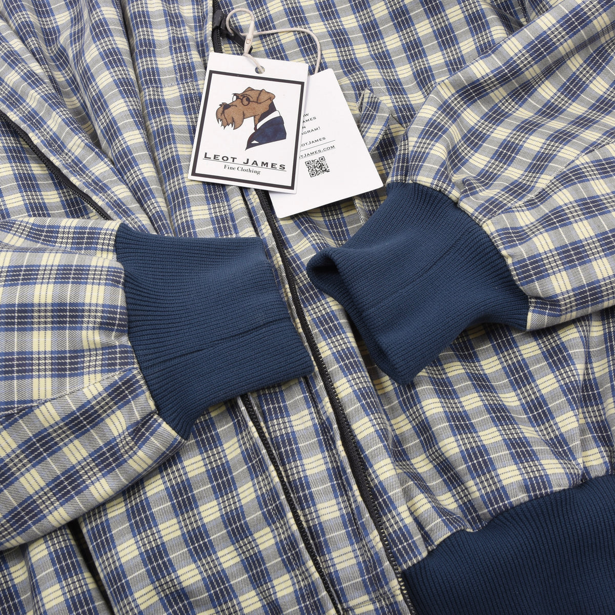 Baracuta G9 Harrington Jacke Gr. XL Brust. ca. 58.5cm - Plaid