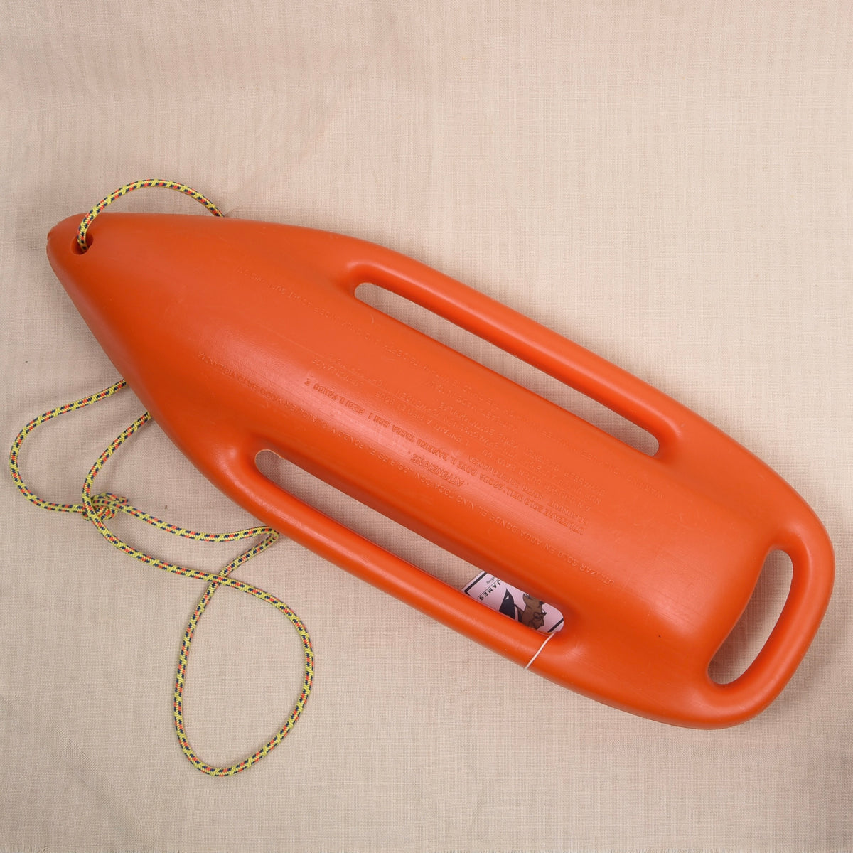 Vintage Baywatch 1996 Official Rettungsboje Made in Italy - Orange