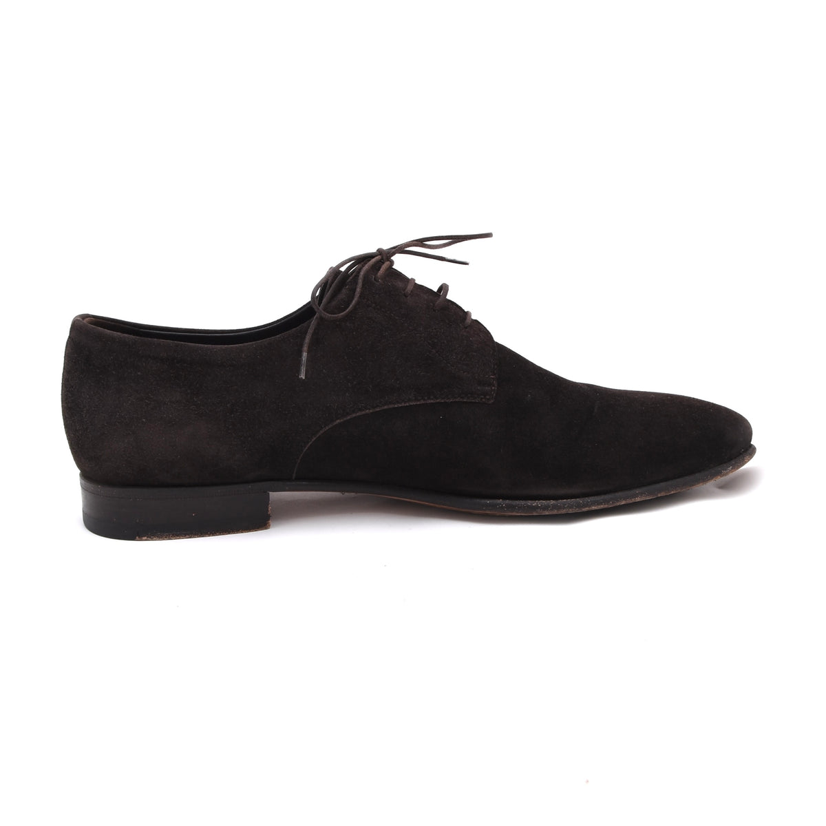 A. Testoni Suede Shoes Made in Italy Size 8 - Chocolate Brown