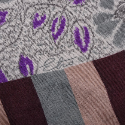 Etro Cashmere-Silk Scarf ca. 184cm - Patchwork/Paisley