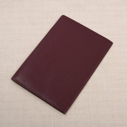 NOS Luxus Leder Reisebrieftasche ca. 11cm - Schwarz