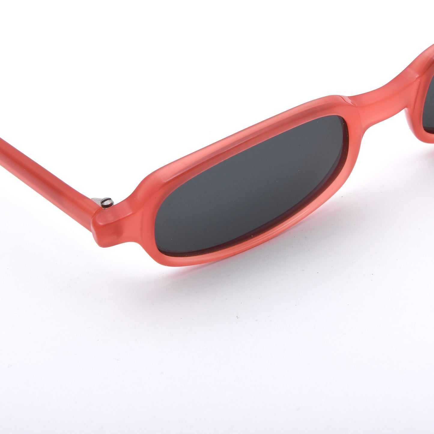 Vintage Lunettes IDC Sunglasses Mod. I074 Made in France - Pink-Orange