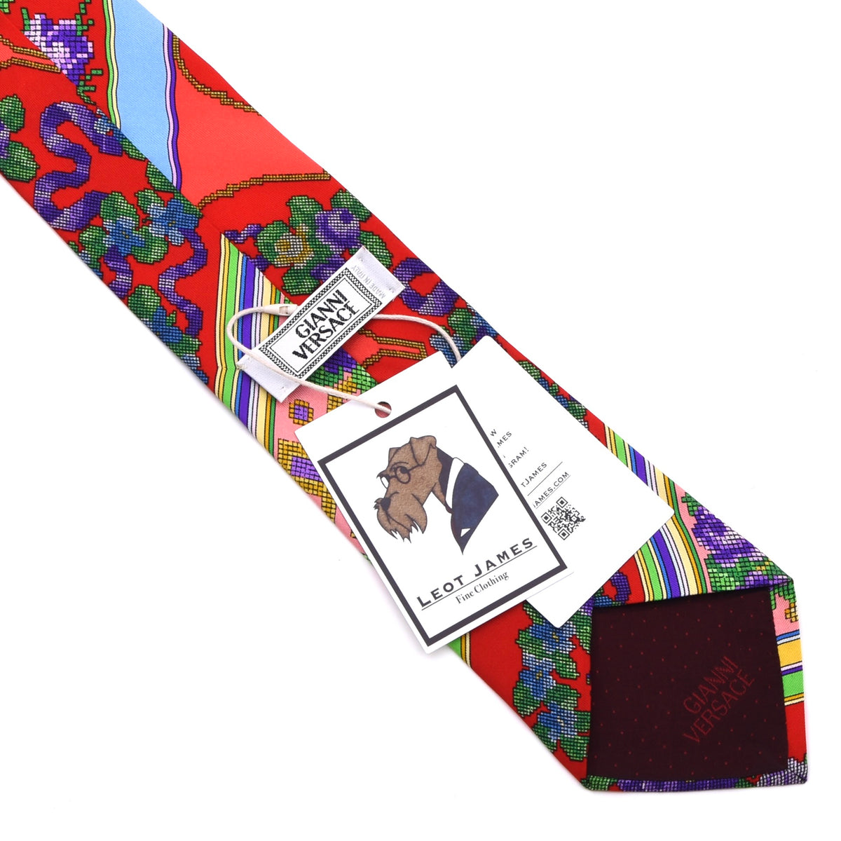 Vintage Gianni Versace Seide Krawatte – 1990er