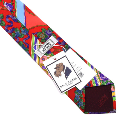 Vintage Gianni Versace Seide Krawatte – 1990er