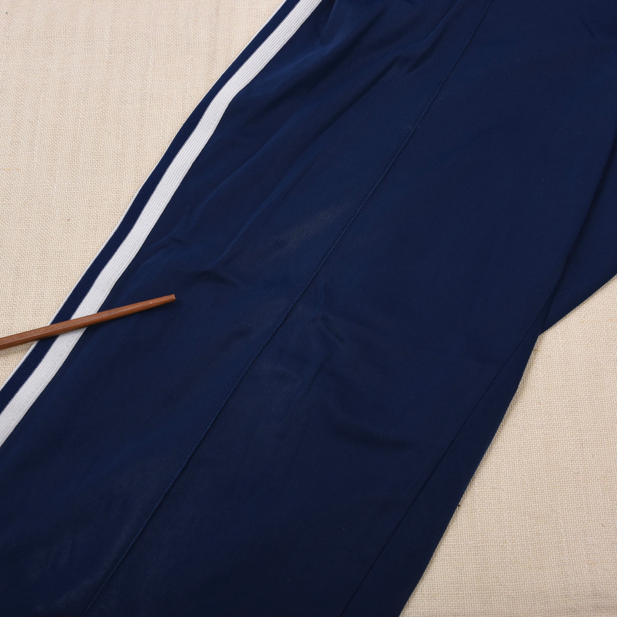 Vintage 1980er Adidas Trainingsanzug Gr. 52 Made in Austria - Marineblau/Weiß