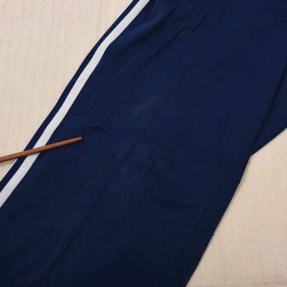 Vintage 1980er Adidas Trainingsanzug Gr. 52 Made in Austria - Marineblau/Weiß