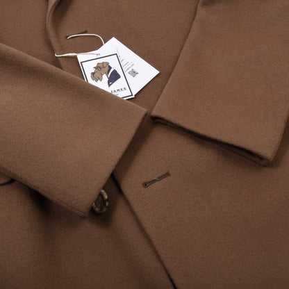 Vintage 1960s Greiff Wool Overcoat - Brown/Tan