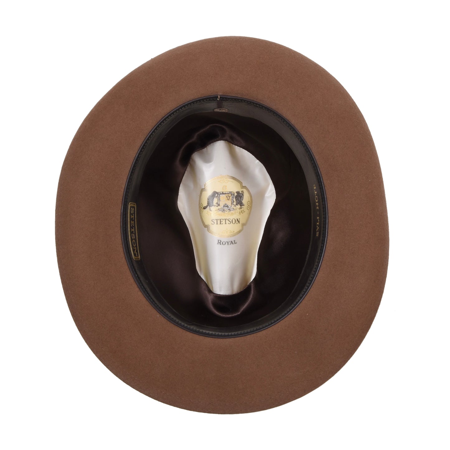 Stetson Royal Hat 6.5cm Brim Size 57 - Tan/Brown