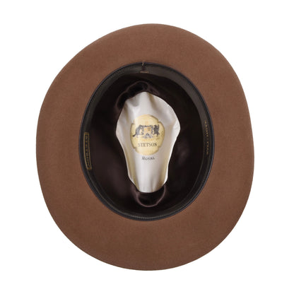 Stetson Royal Hat 6.5cm Brim Size 57 - Tan/Brown