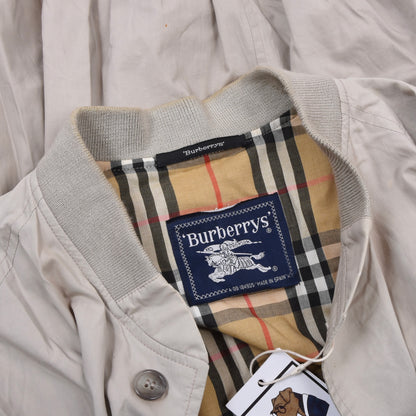Vintage Burberrys Blouson/Jacke Gr. 52 Made in Spain - Beige-Grau