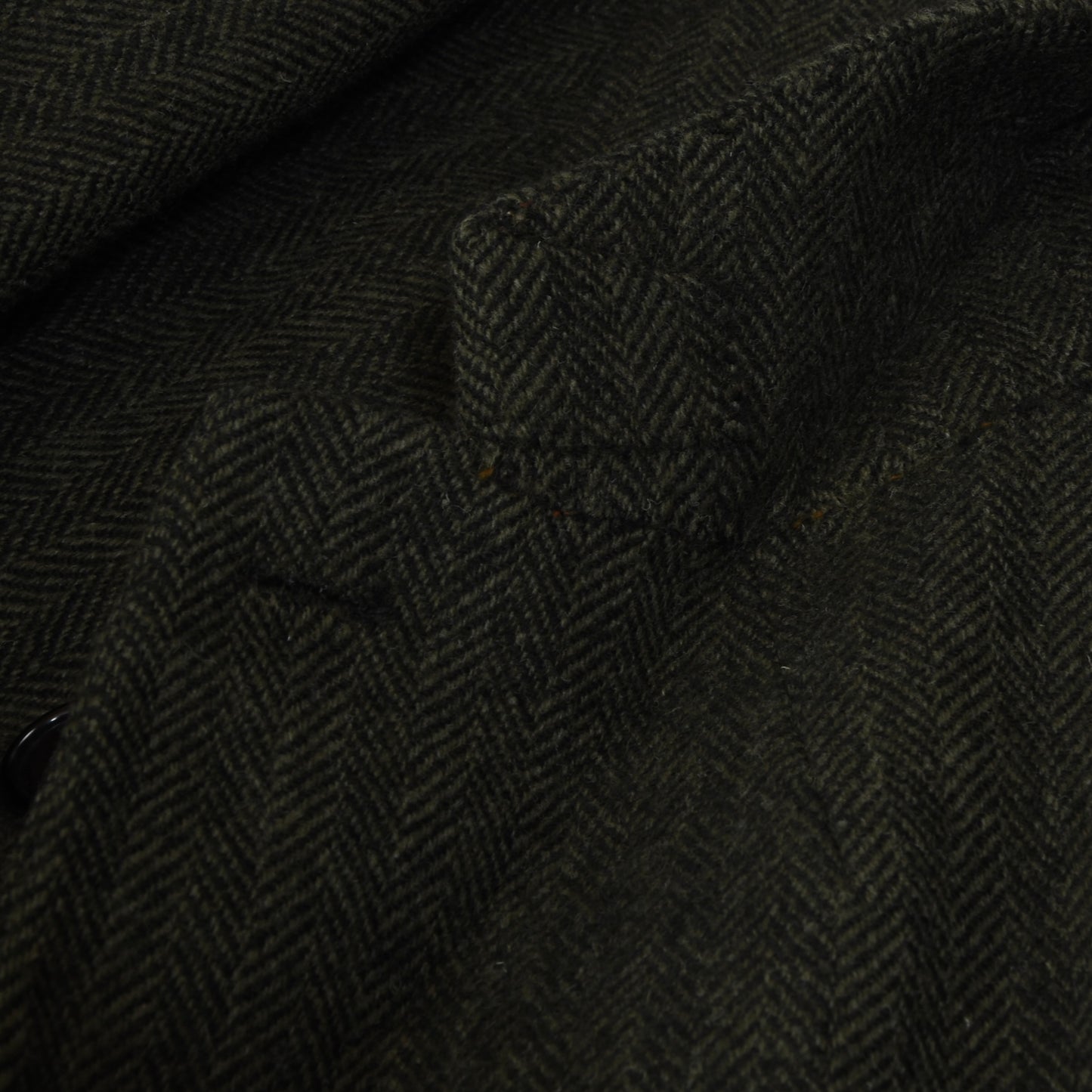 Roberts of Selkirk Tweed Overcoat Size 54 - Forrest Green