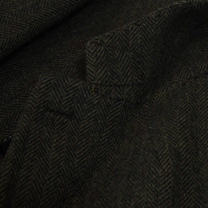 Roberts of Selkirk Tweed Overcoat Size 54 - Forrest Green