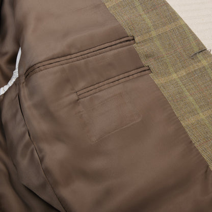 NWD Ermenegildo Zegna Trofeo Wolle Sakko Gr. 50L - Plaid