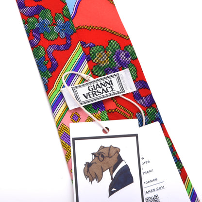 Vintage Gianni Versace Seide Krawatte – 1990er