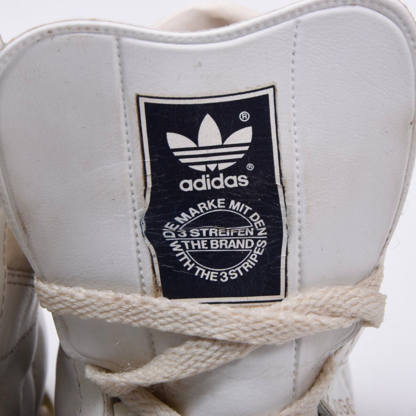 Vintage Adidas Jogging High II Sneakers, hergestellt in Jugoslawien, Größe FR 40 1/2