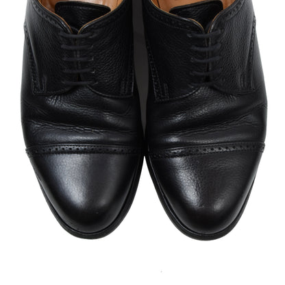 der Budapester x Alfred Sargent Captoe Shoes Size 8 - Black