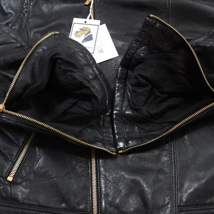 Versace x H&M Studded Leather Jacket Size L - Black