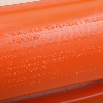 Vintage Baywatch 1996 Official Rettungsboje Made in Italy - Orange