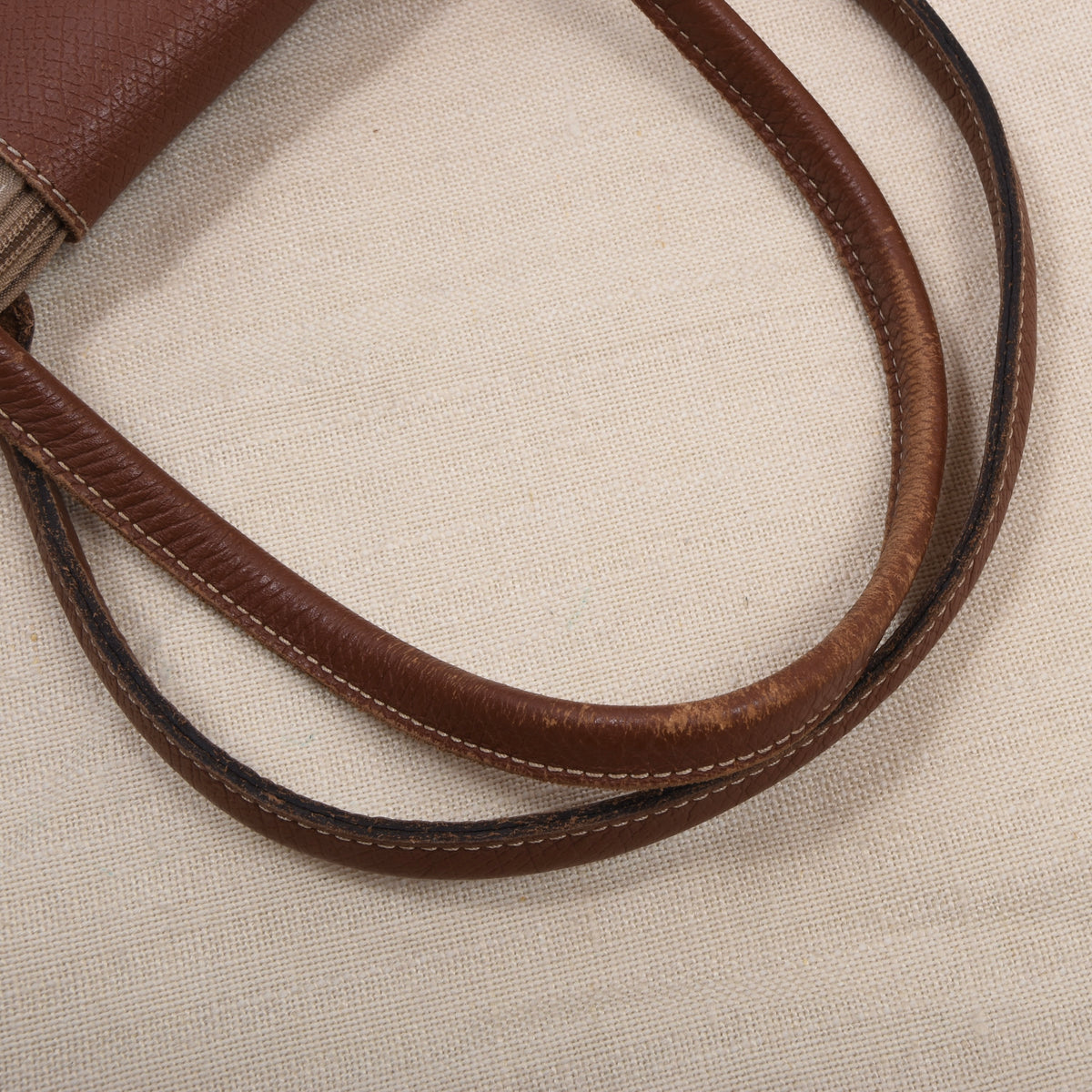 Longchamp Paris Le Pliage „Shopping“ Tasche ca. 37cm – Beige