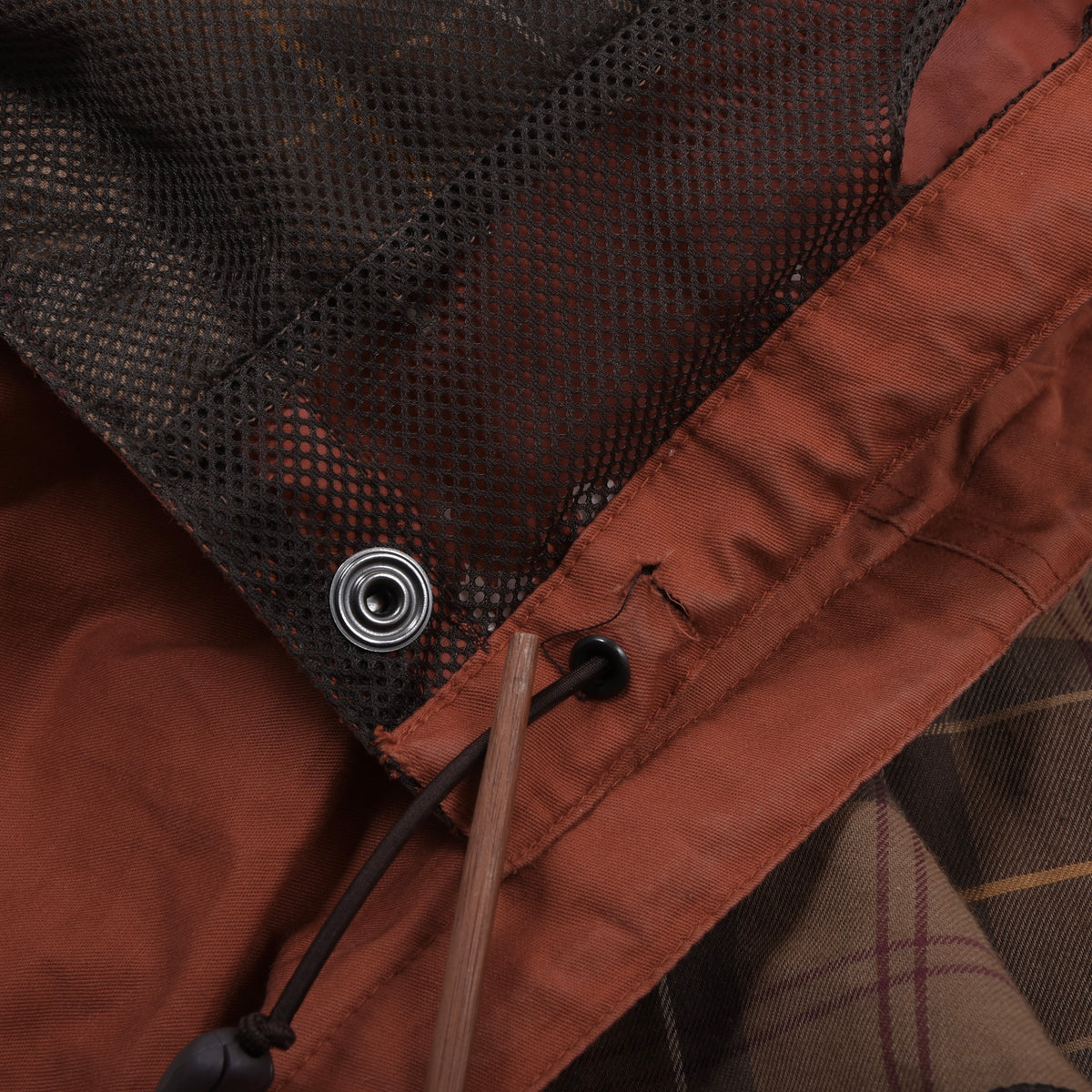 Barbour A973 Lightweight Beaufort Jacke Gr. XL - Orange