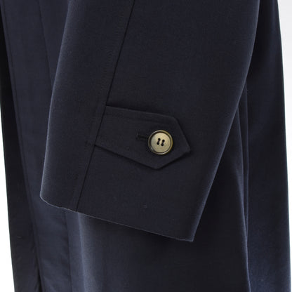 Wilhelm Silbernagl Bespoke Trench Coat ca. 66.5cm - Navy Blue