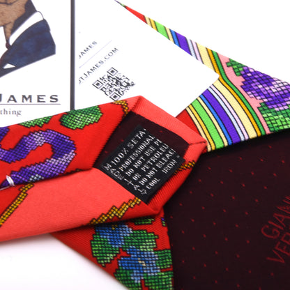 Vintage Gianni Versace Seide Krawatte – 1990er