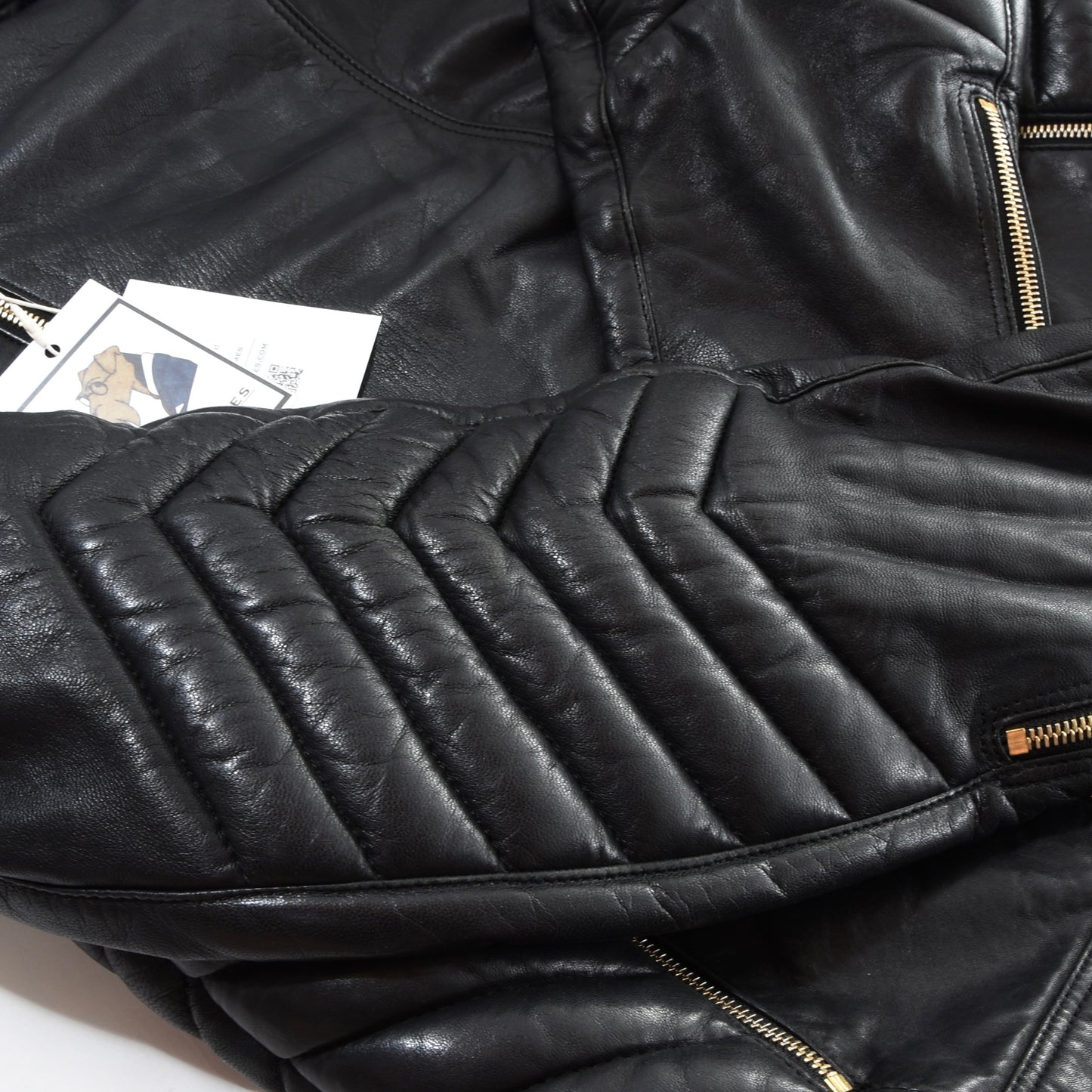 Versace x H&M Studded Leather Jacket Size L - Black