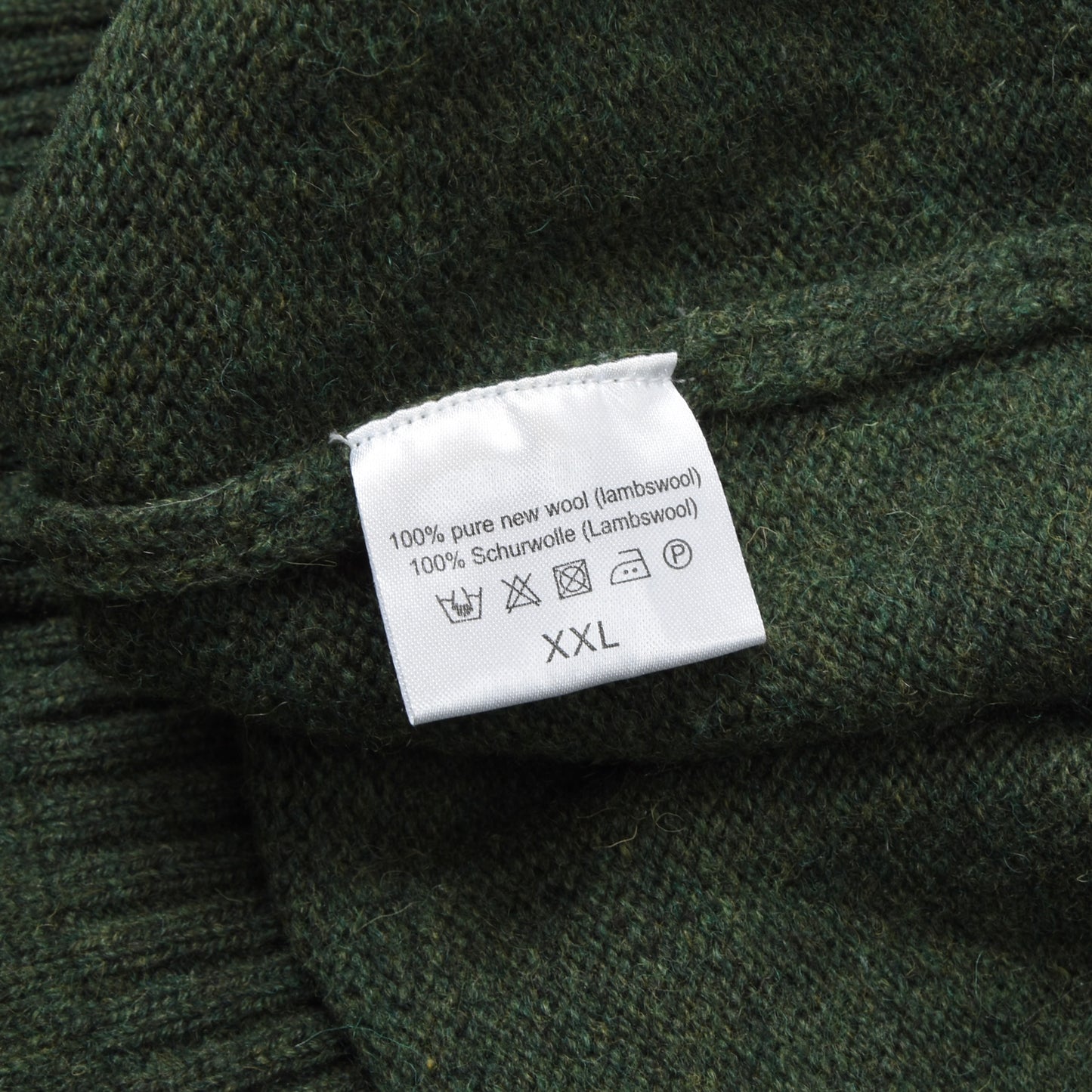 Charles Robertson Woll Cardigan Pullover Gr. XXL Brust ca. 64cm - Grün