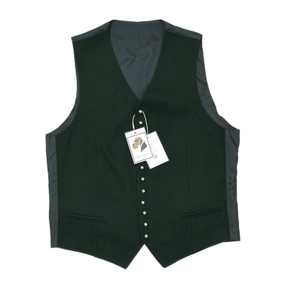 Allwerk Wool Vest/Trachtengilet Size 98 - Green