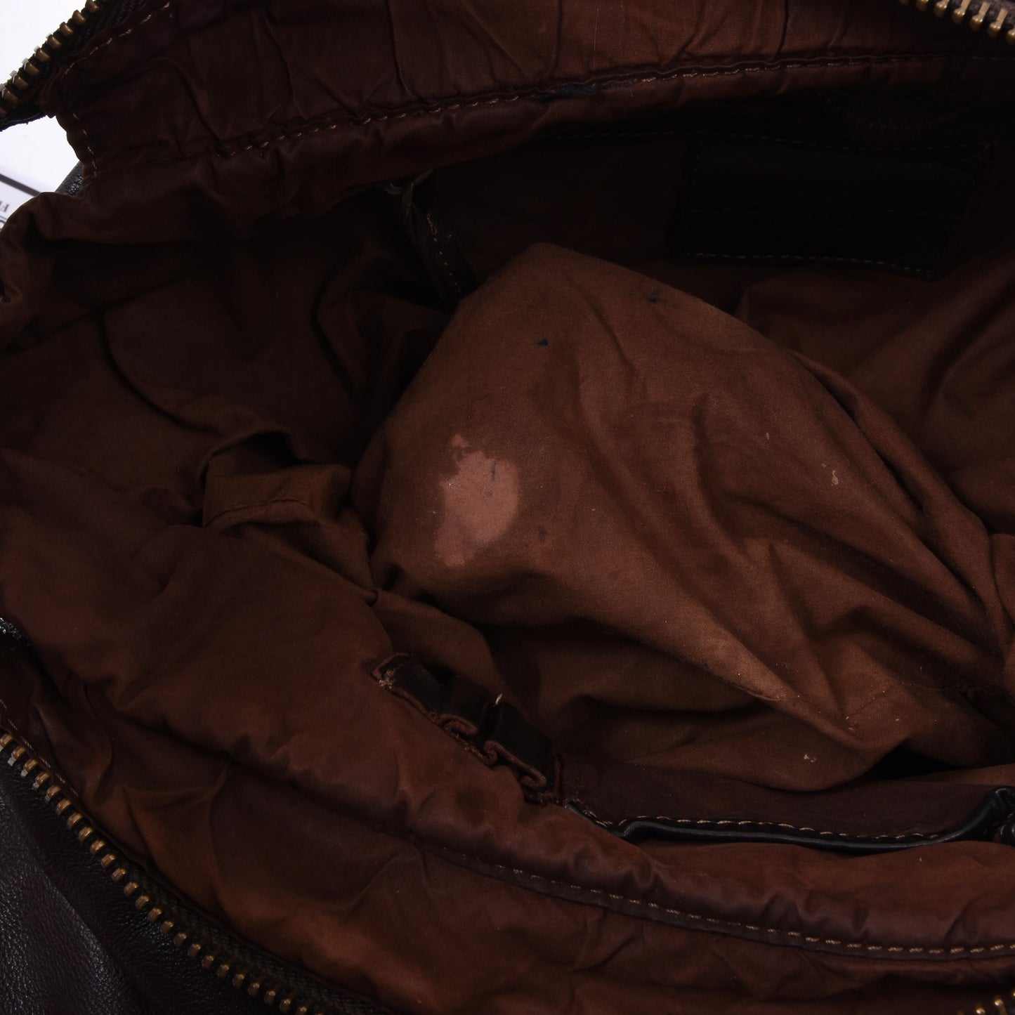 Jack Kinsky Leder Crossbody Bag ca. 40cm - Braun