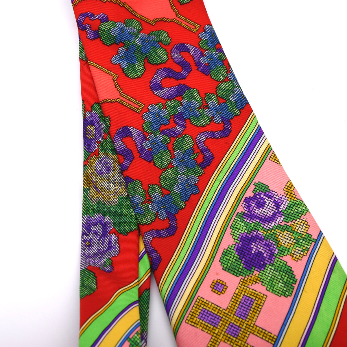 Vintage Gianni Versace Seide Krawatte – 1990er