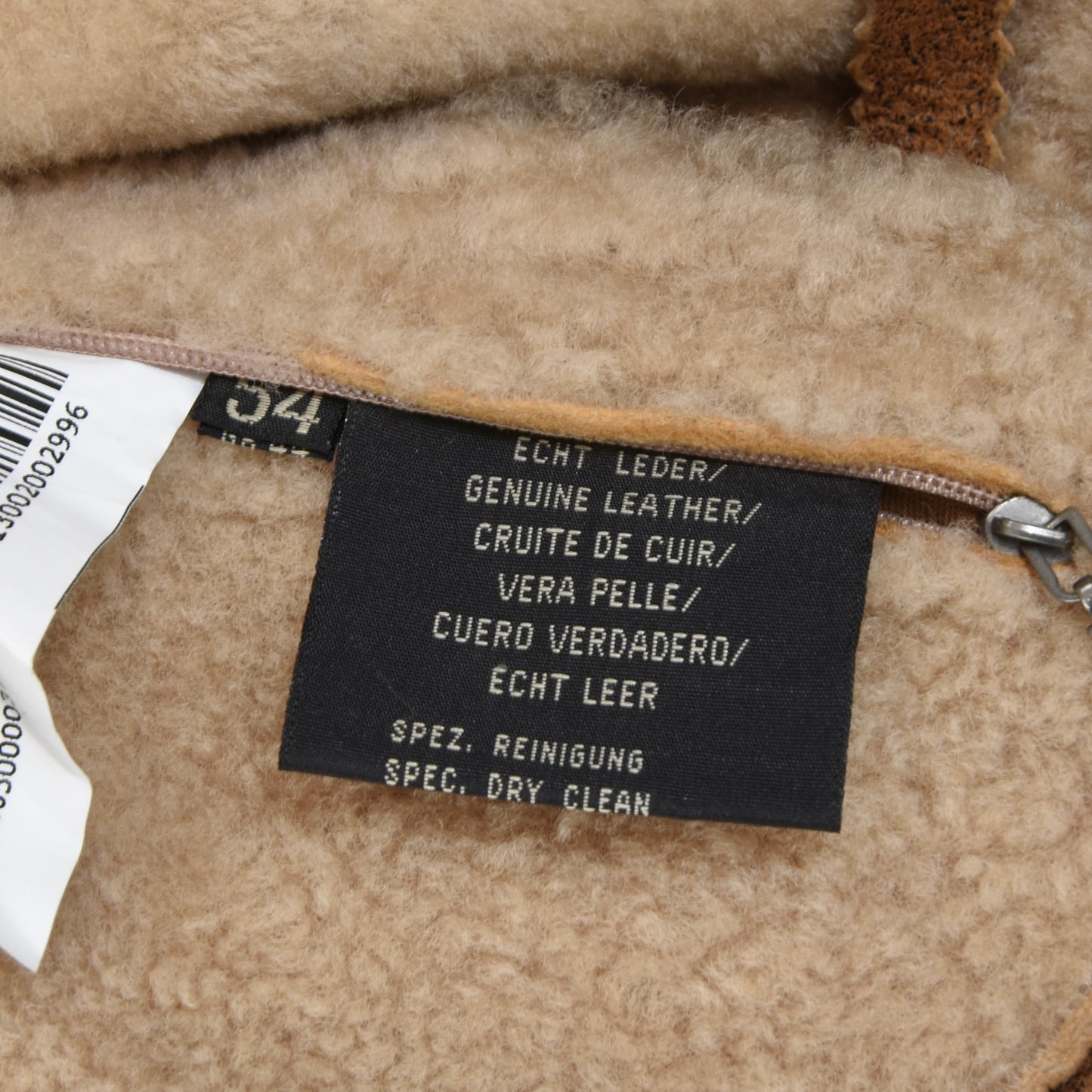 Trapper Shearling Coat Size 54 - Brown