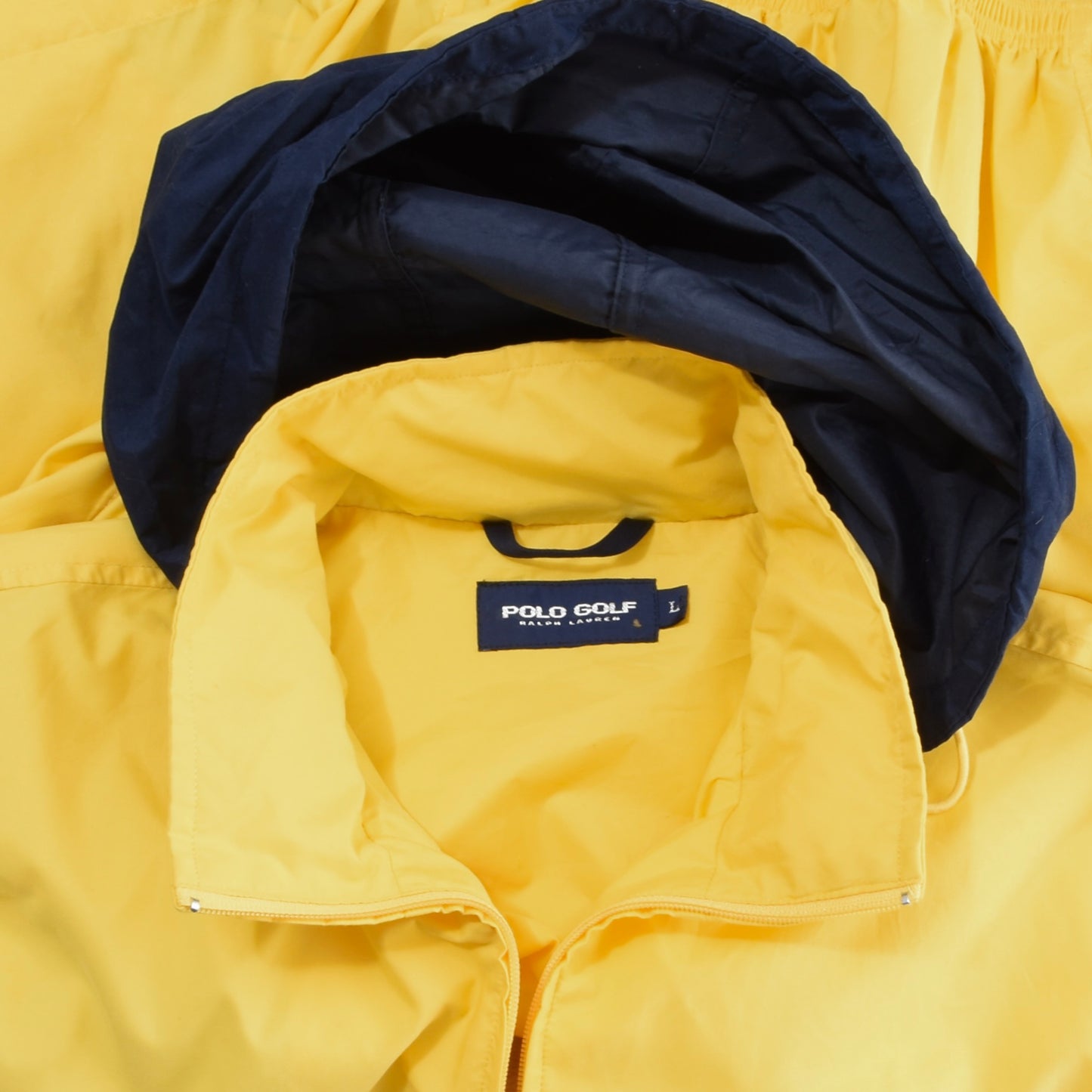 Ralph Lauren Golf Zip Jacket Size L - Yellow