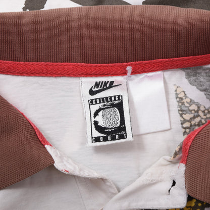 Vintage Nike Challenge Court Polo Shirt ca. 57cm