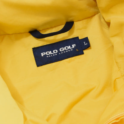 Ralph Lauren Golf Zip Jacket Size L - Yellow