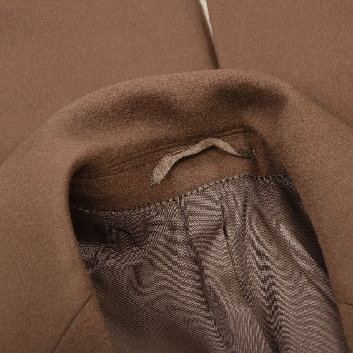 Vintage 1960s Greiff Wool Overcoat - Brown/Tan